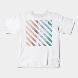 Beach Split Lines Kids T-Shirt